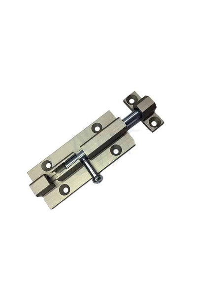 MEKs Door, Window Aluminum Sliding Bar, 7cm, Satin - 20 Pieces