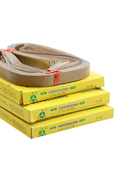 choice2 50Pcs a Pack 750x15x0.2mm 50pcs PTFE Band Sealer Sealing Belt 750 770...