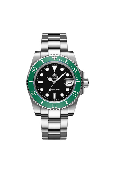 Choice5 green black steel ADDIESDIVE Men's Classic Watch with Ceramic Bezel 2...