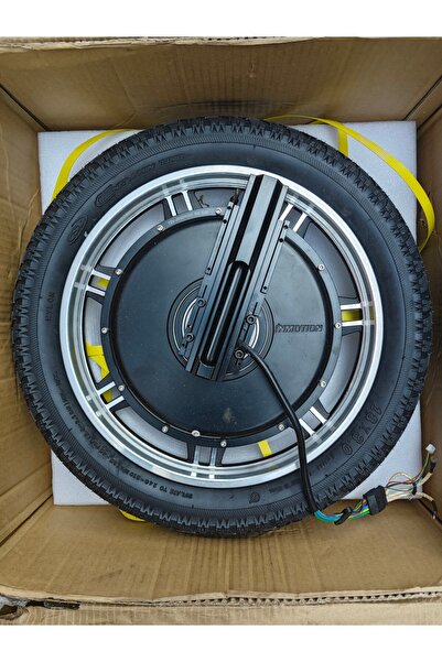 İnmotion 72 volt 18 inç jantlı hub motor 18x3.0 lastik tek teker için