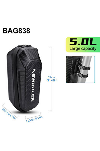 Choice حقيبة ملحقات سكوتر كهربائي BAG838-5L NEWBOLER 3 لتر/5 لتر حقيبة مركبة ...