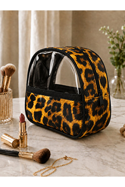 Wallery Bags Corded Fabric Transparent, Accessories & Makeup Bag