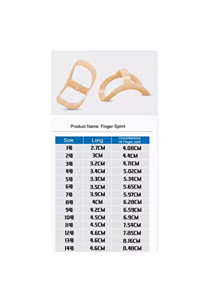 Choice 1 Set-14Pcs 1Set Oval Finger Splint Support Reduce Soreness Waterproof...
