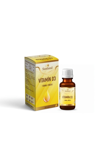 VİTAMİN D3 1 Damla 1000 IU