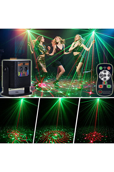 Choice DC 5V USB black YSHR10 60 Patterns R&G Laser Birthday Party Light Effe...