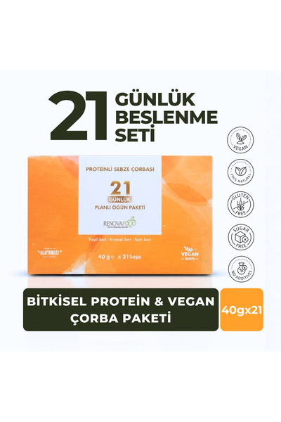 Renovafood 21 Günlük Planlı Çorba Seti