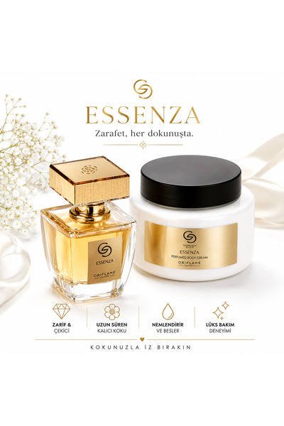 Oriflame Giordani Gold Essenza Parfümlü Vücut Kremi ve parfüm