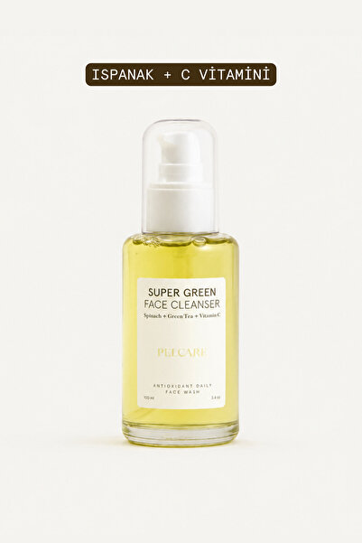 pel care Super Green Face Cleanser - Face Washing Gel Containing Spinach and ...