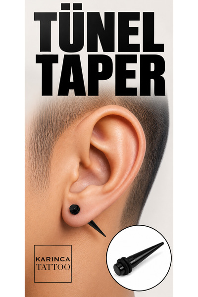 Karınca Piercing Küçük Tünel Taper Piercing Genişletme Aparatı Ear Expander S...