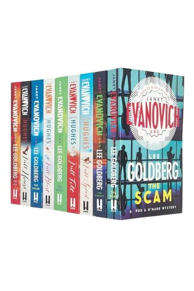Headline Janet Evanovich Set de colecție cu 9 cărți (Scam, Pursuit, Full Spee...