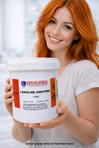 Suvar Kimya Lanoline 1 KG / Doğal Sabun Hediyeli