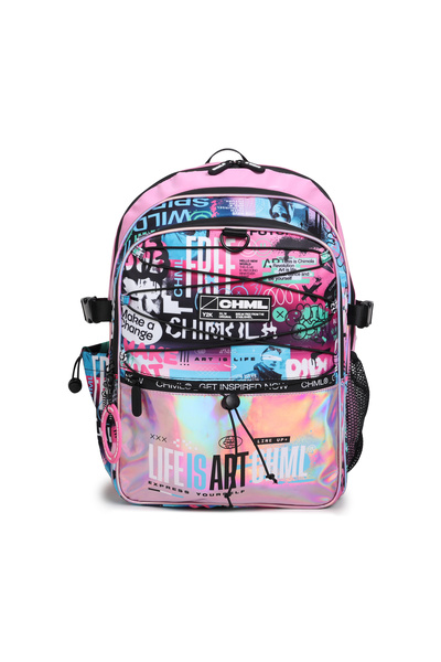 Chimola Art Pink Backpack 17"