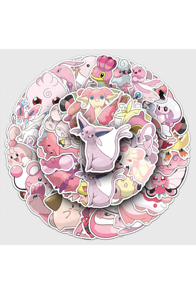 Choice Bandai 3 50PCS Pokémon Stickers - Pokémon Animation Decorative Sticker...