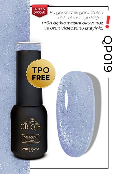 CROJE KALICI OJE Inci Tanecikli Manyetik Cat Eye / Kedi Gözü- QP019 (5 ML)