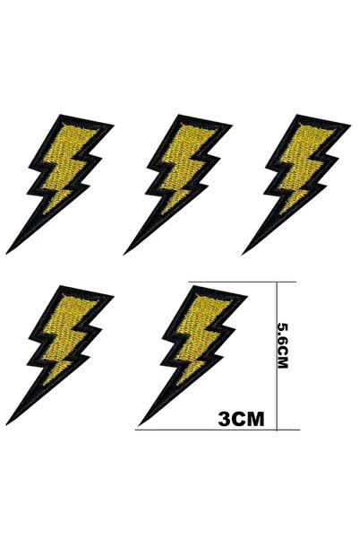 Choice1 5PCS-Item 13 5PCS,15PCS,Personalized Flashing Lightning Badges Clothe...
