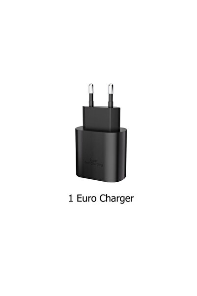 choice2 شاحن جداري سريع USB-C بقوة 25 واط، متوافق مع معيار Euro PD الأوروبي، ...