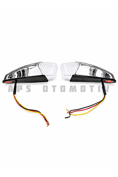 APS OTOMOTİV APS - KROM ÇERÇEVE NEON TEPE LAMBASI 2’Lİ - BEYAZ / 12-24-36V / ...