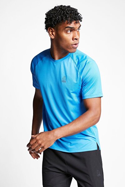 Lescon 23B-1022 Men's Short Sleeve T-Shirt Blue