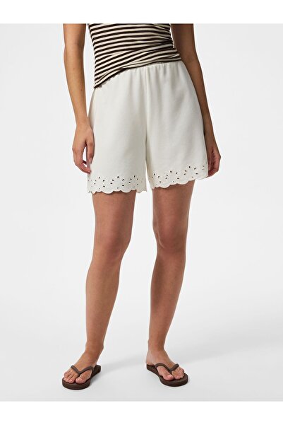 PIECES Šortky PCCHILLI SOMMER HW BRODERIE