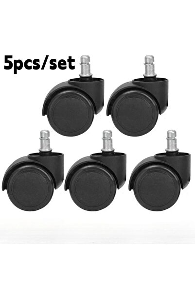 Choice 2 Inch Black-5PCS 5Pcs/Set 2" Heavy Duty Office Chair Wheels Mute Gami...