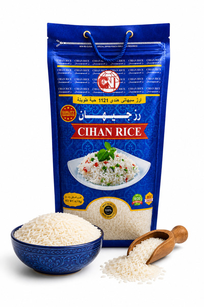 cihan rice Basmati Pirinç 1121 Uzun Tane 4.5 kg