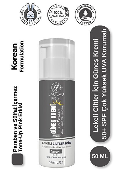 Lekeli Ciltler İçin Tone-Up Pink Güneş Kremi 50 Ml