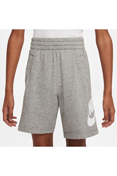Nike K NSW CLUB FT SHORT HBR FD2997-063 Γκρι