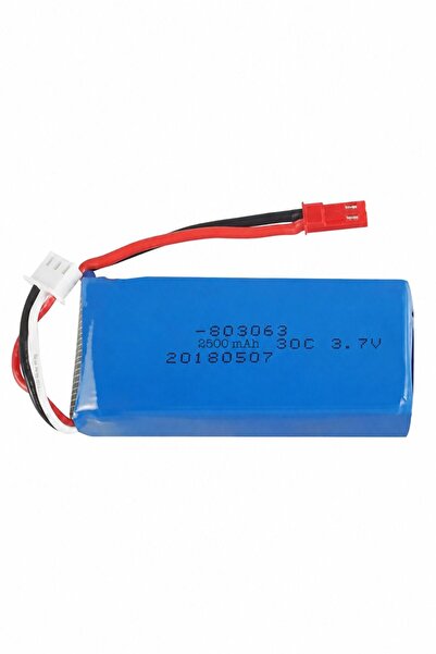 Efcell Lityum Polimer Pil 3.7V 2500mAh Çok Amaçlı Soketli Batarya 803063
