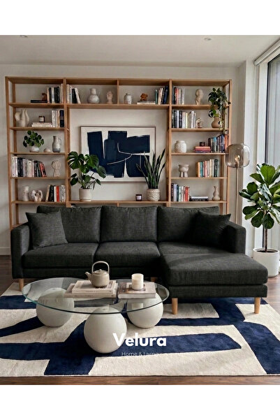 Velura Home & Living Armin Akıllı Köşe Koltuk Takımı & Modern Modüler Yataklı...