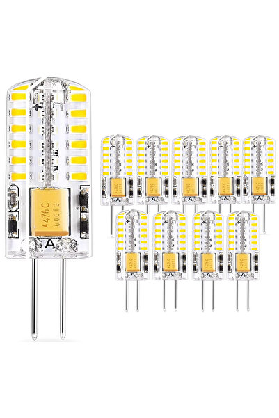 Choice 9w G4 DC12V Warm White 10pcs G4 LED Bulbs 2W 3W 5W 9W 12W 15W AC DC 12...