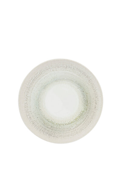 Yargıcı Soyut Desenli Porselen Çukur Tabak(20 Cm)