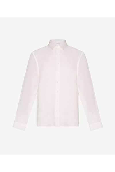 Yargıcı Slim Shirt Collar Long Sleeve Shirt
