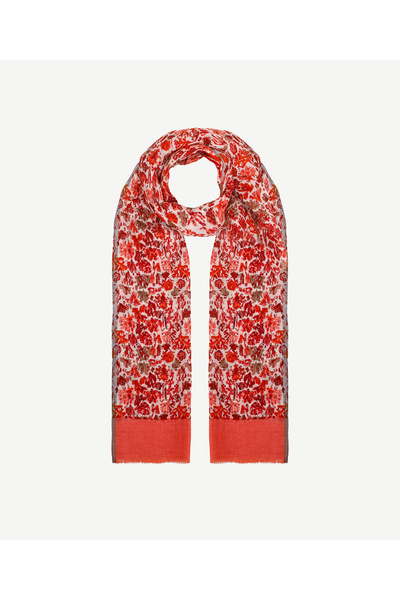 Yargıcı Floral patterned shawl
