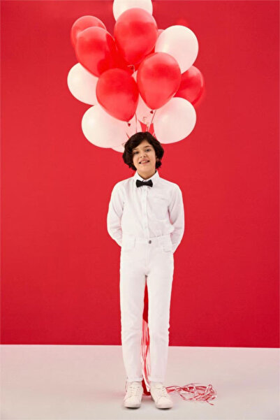 DeFacto Straight Fit Straight Leg Basic Jean Trousers for Boys B5616A826Sp