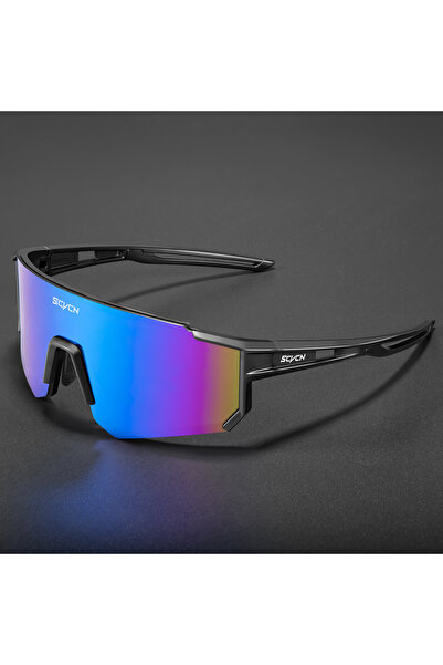 SCVCN 02 SCVCN Cycling Glasses Bike Sunglasses Men UV400 Eyewear Sports MTB O...