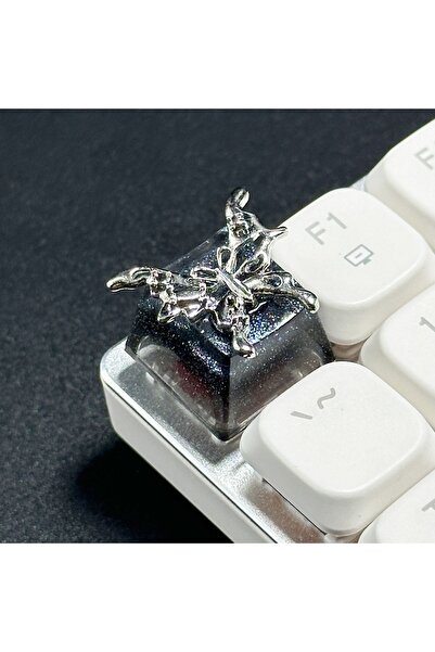 Choice3 غطاء مفتاح لوحة مفاتيح ميكانيكية بتصميم فراشة قوطية عتيقة للألعاب، مت...