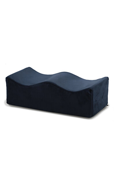 Choice1 42.5x20x10cm Dark blue Pillow for Leg Ergonomic Leg Pillow Relax Reli...