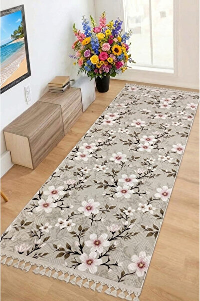 AVEN HOME Yolluk Koridor Halısı Makinede Yıkanabilir Kaymaz Taban Yolluk Hol ...