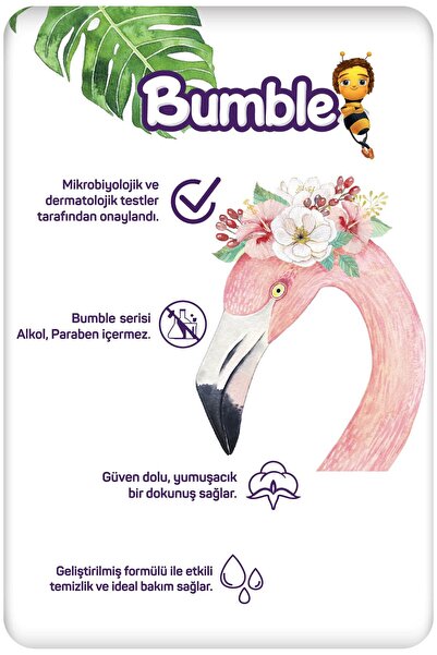 Bumble La Bella Islak Mendil 100 Yaprak 4'lü Paket
