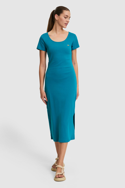 U.S. Polo Assn. Rochie tricotată Petrol pentru femei 50323509-VR102