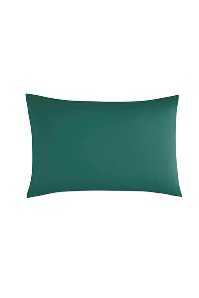 Linens Mix&Match Pamuk Saten 2'li Standart Yastık Kılıfı Seti Petrol