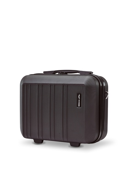 WINGS BRAND Wings HARRIER geantă de voiaj și cosmetice 14 " NEGRU