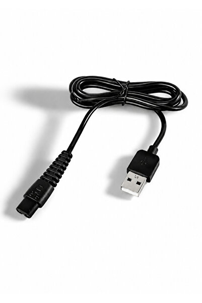 MVLH Tıraş Makineleri Uyumlu 1 Metre USB Şarj Kablosu Kaliteli Dayanıklı Uzun...