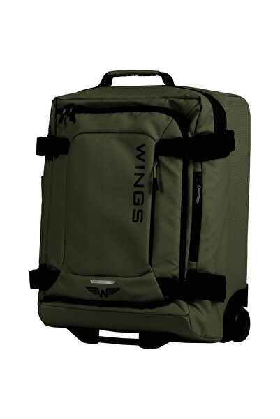 WINGS BRAND WINGS valiză moale de cabină mică 20 " ROOK verde închis