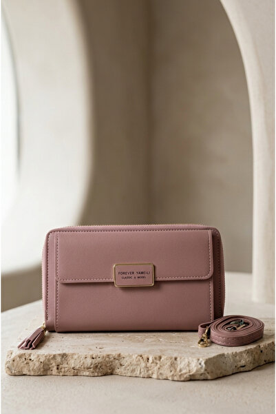Mazel Design 7090 Stylish Women's Wallet Bag with Adjustable Strap and Zipper