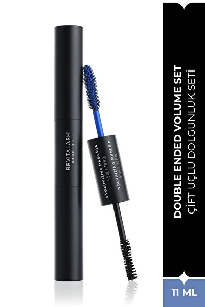 Revitalash Cosmetics Double-Ended Volume Set Mascara, Black