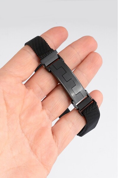 UKHWD SUPPLY Magnet I Watch Steel Men's Bracelet