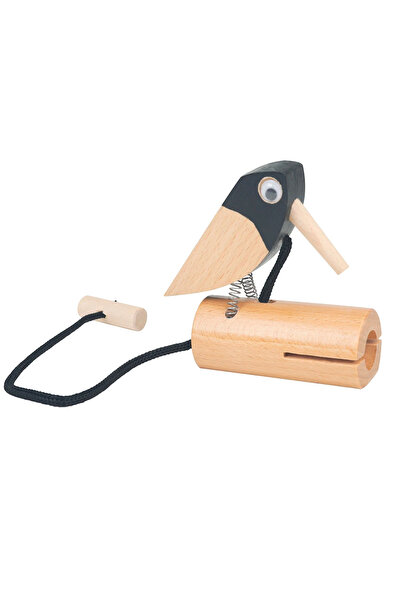 Choice Wooden Orff Birdsong Birds Sound Cylinder Early Childhood Education En...