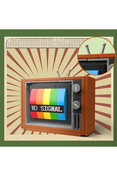 Choice 132pcs(No Box) DIY Retro Electrical Appliances Furniture TV Computer T...