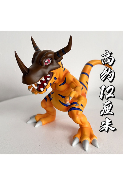 Choice Bandai with box 12cm 12cm Digimon Anime Figures Gk Greymon Agumon Figu...